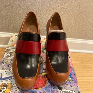 Jeffrey Campbell Brown Loafers